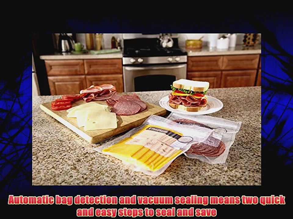 Foodsaver FSFSSL4440-000 Appliance Vacuum Sealer Black and Silver