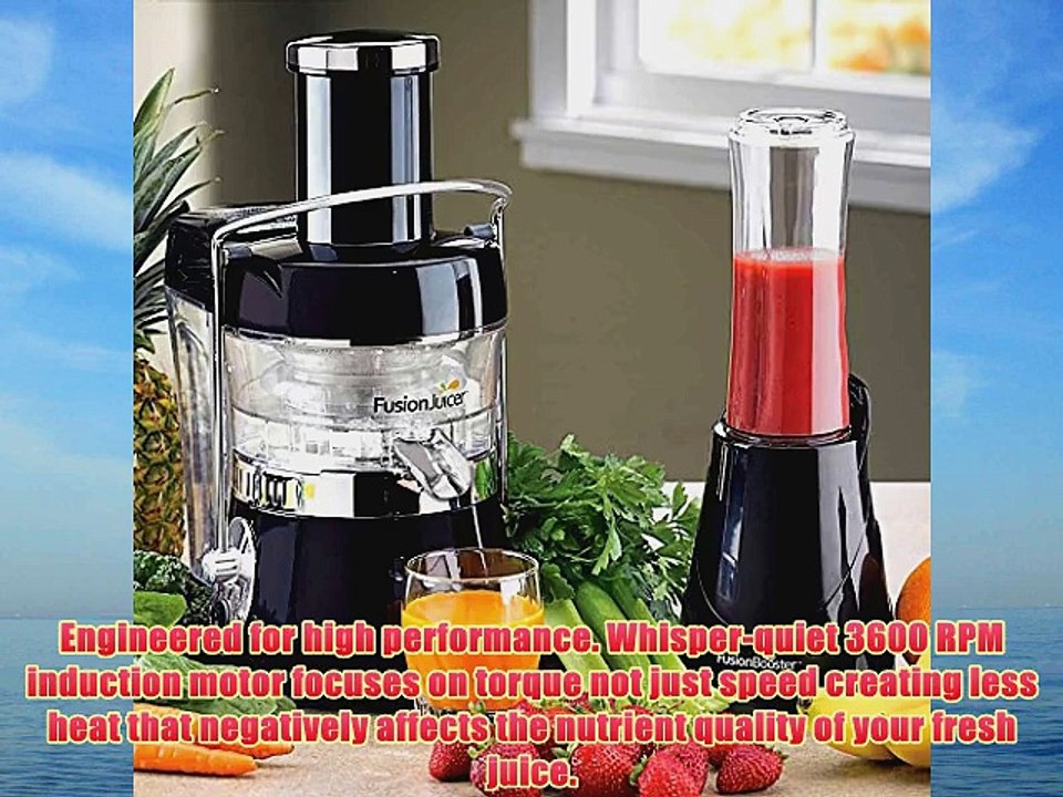 Jason Vale Fusion Juicer Centrifugal Juice Extractor with Bonus