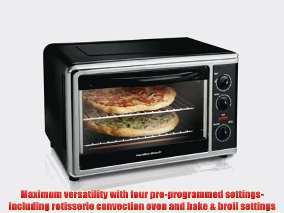 Hamilton Beach Countertop Oven with Convection-31100