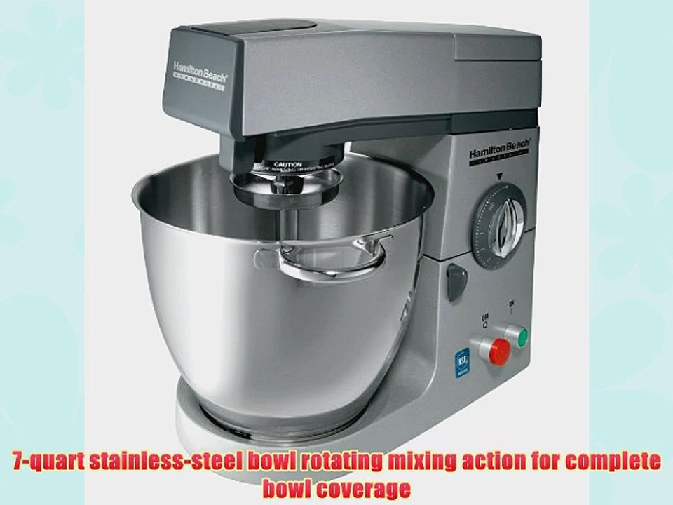 Hamilton Beach CPM700 Commercial Stand Mixer Silver