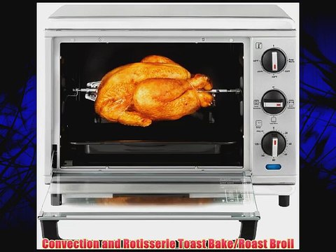 T-fal OT274E Stainless Steel Convection and Rotisserie Toaster Oven Silver