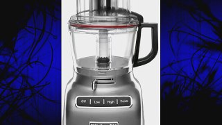 KitchenAid KFP0933CU 9-Cup Food Processor with Exact Slice System Contour Silver