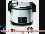 Zojirushi NYC-36 20-Cup (Uncooked) Commercial Rice Cooker and Warmer Stainless Steel