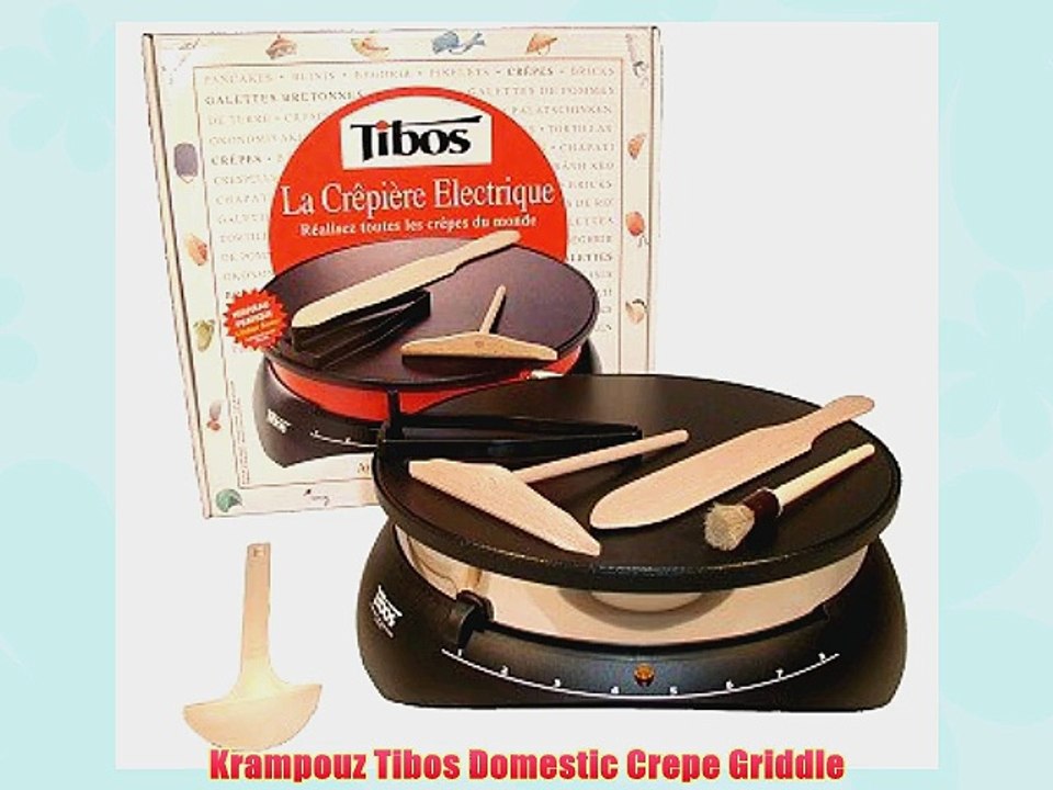 Krampouz Tibos Domestic Crepe Griddle