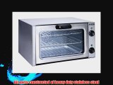 Adcraft Countertop Stainless Steel Convection Oven 12.5 x 20.75 x 15.5 inch -- 1 each.