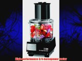 Waring Commercial WFP11S Batch Bowl Food Processor with LiquiLock Seal System 2-1/2-Quart