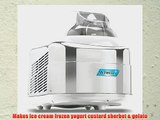 MaxiMatic EIM-550 Elite Compressor Ice Cream Maker 1.5-Quart White/Chrome