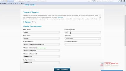 09.Cómo abrir una cuenta en ONLYWIRE.COM, hacer la descarga