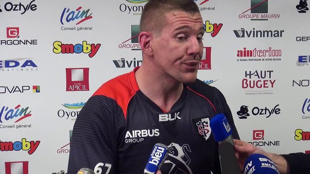 Rugby Top 14 - Imanol Harinordoquy après Oyonnax - Toulouse