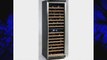 Avanti WCR682SS-2 166 Bottle Capacity Free-Standing Wine Cooler with Stainless Steel Frame