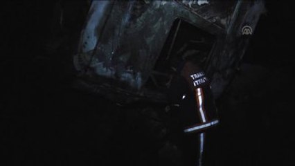 Gümüşhane-Trabzon Karayolunda Tır Yangını: 1 Yaralı