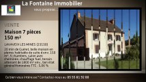 A vendre - Maison - LAVAVEIX LES MINES (23150) - 7 pièces - 150m²