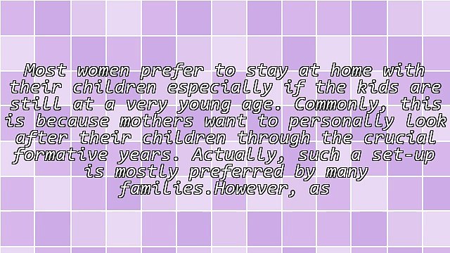 Work From Home Opportunities For Moms