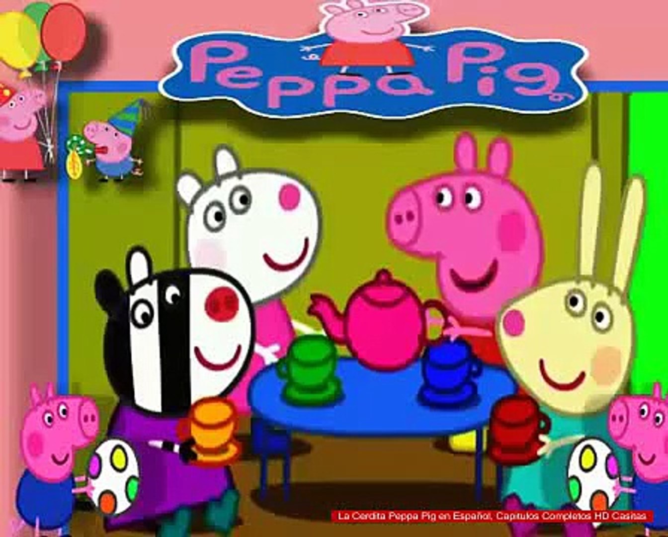 La Cerdita Peppa Pig en Español, Capitulos Completos HD Casitas - video  Dailymotion