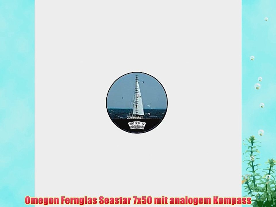 Omegon Fernglas Seastar 7x50 mit analogem Kompass