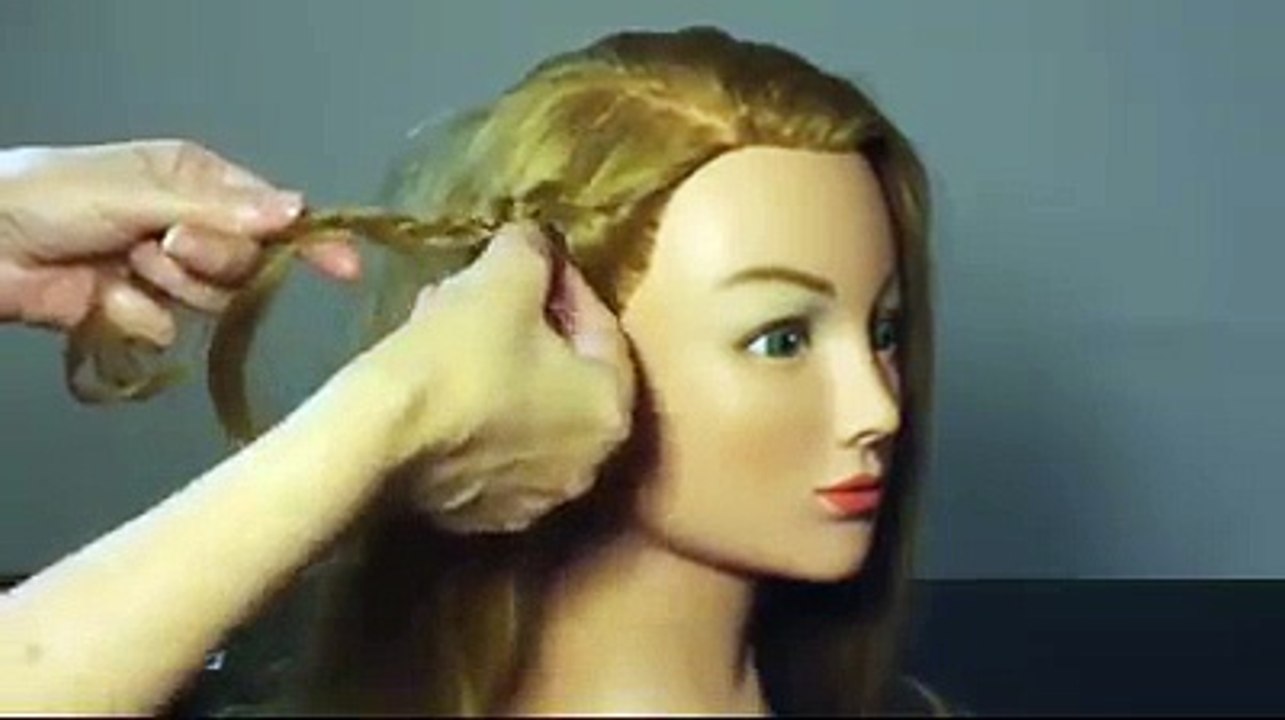 Braided Flower hair Tutorial