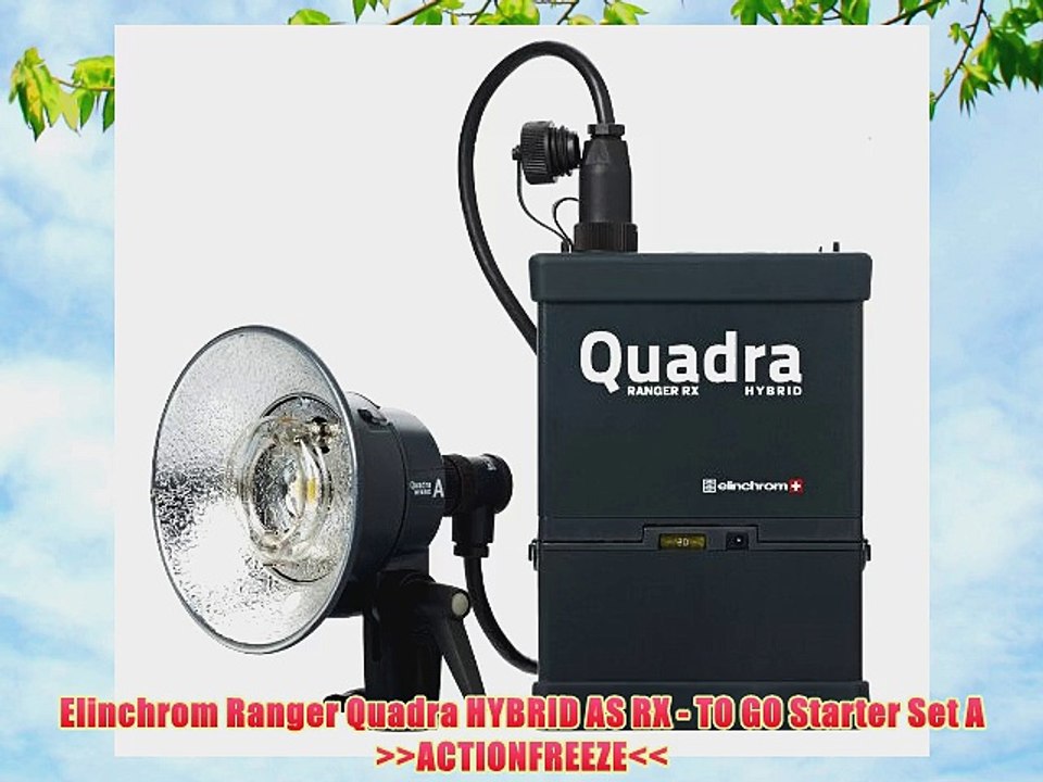 Elinchrom Ranger Quadra HYBRID AS RX - TO GO Starter Set A >>ACTIONFREEZE