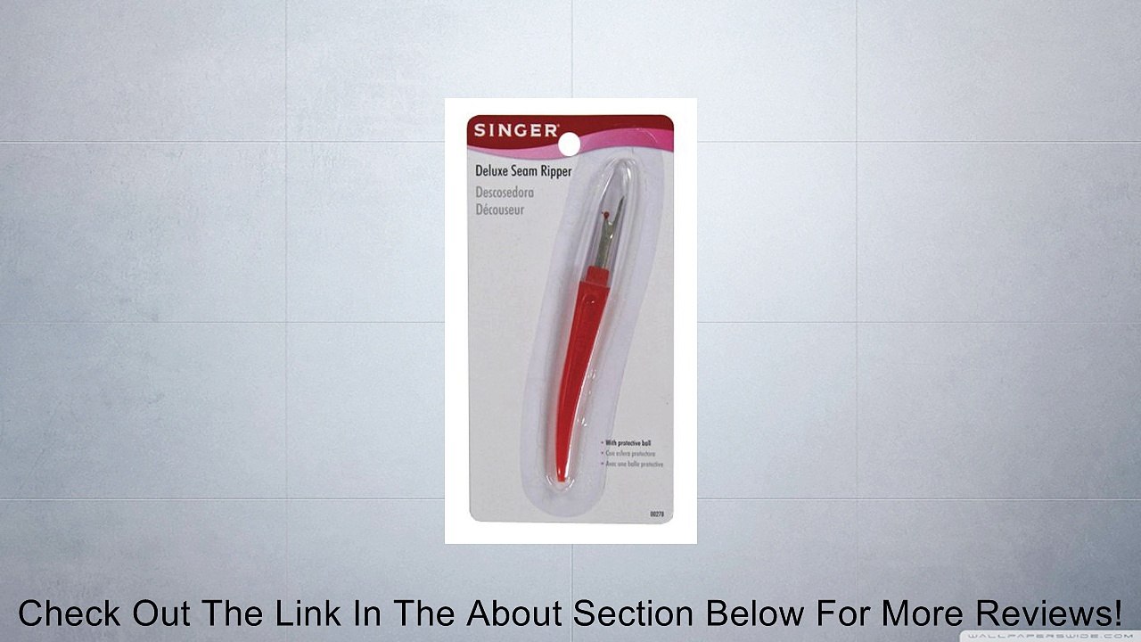 Singer Deluxe Seam Ripper 5-Inch with Ball and Cover Review