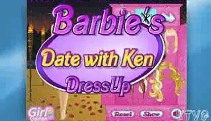 Baby Video Barbie Date With Ken DressUp - Baby Games - Kids Game_clip1