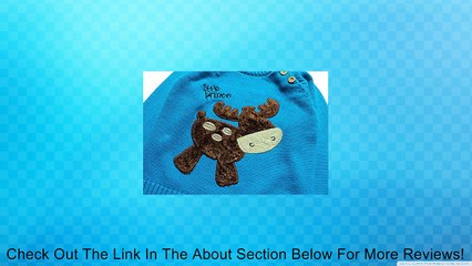 eTree Little Boys' Sweater Knitting 100% Cotton Deer Image Thick Tops Clothes Review