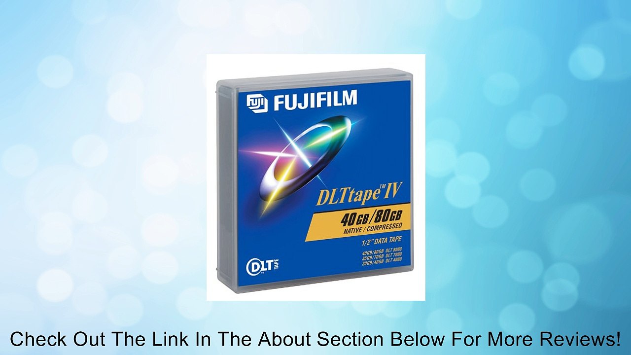 Fujifilm DLTtape IV Data Cartridge ( 26112088 ) Review