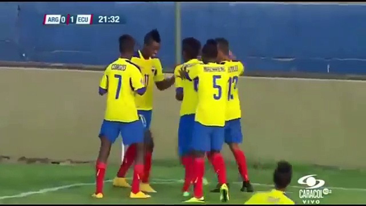 Argentina  vs Ecuador 1- 2 Sudamericano Sub 17 2015‬ - HD