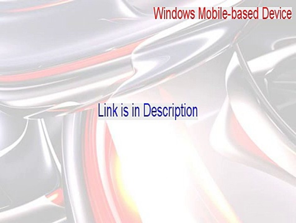 Windows Mobile-based Device Keygen (Windows Mobile-based Devicewindows mobile-based device support)