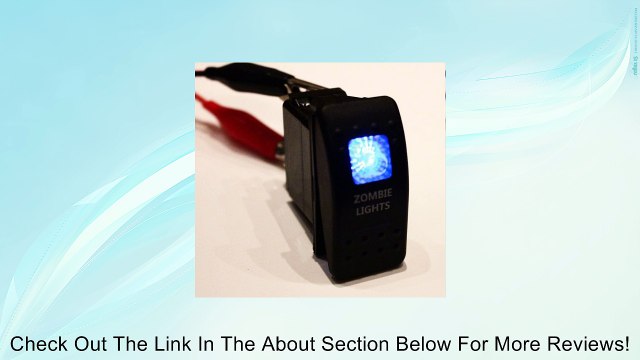 Bandc Blue Led Zombie Lights Rocker Switch Arb Lightforce Gq 80 Hilux Jeep Spst On/off Review
