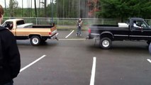 Ford vs. Chevy Truck Pull