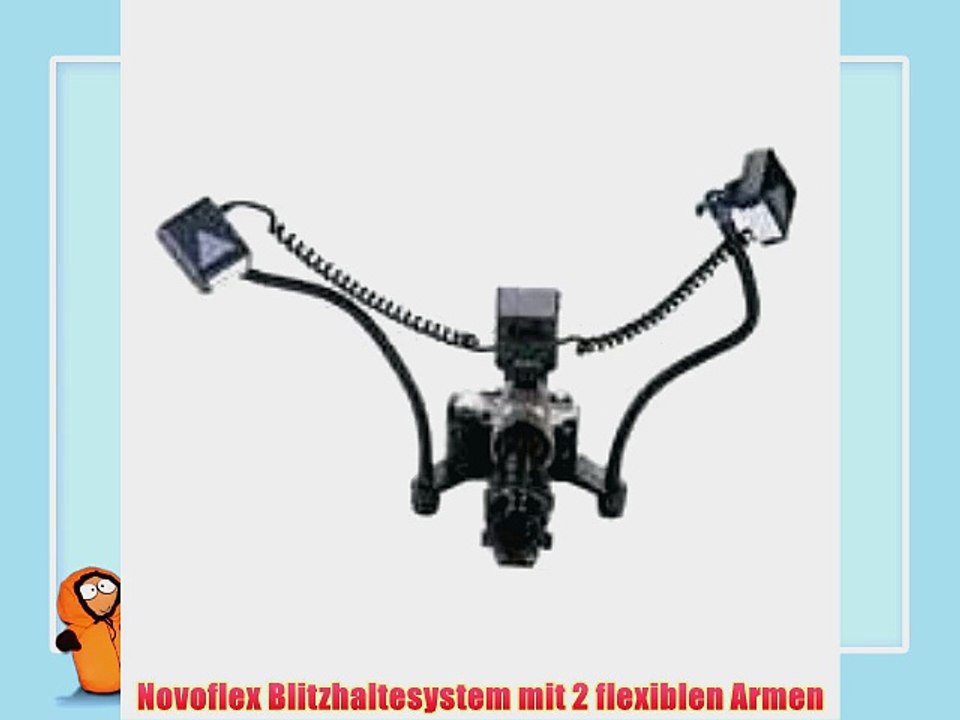 Novoflex Blitzhaltesystem mit 2 flexiblen Armen