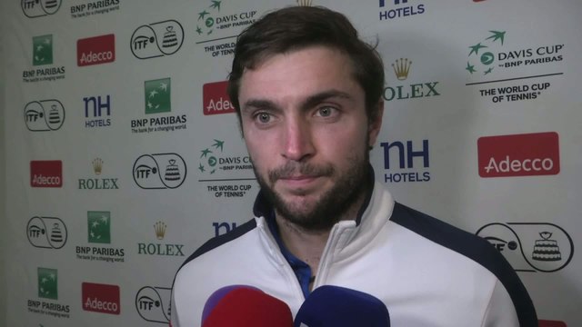 Tennis - Coupe Davis : Gilles Simon «Un énorme combat»