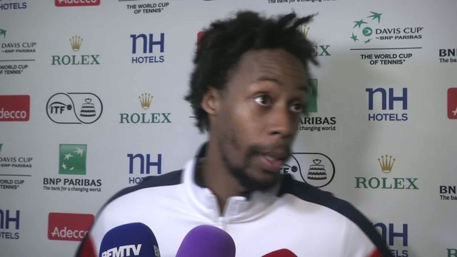 Tennis - Coupe Davis : Gilles Simon «Un énorme combat»