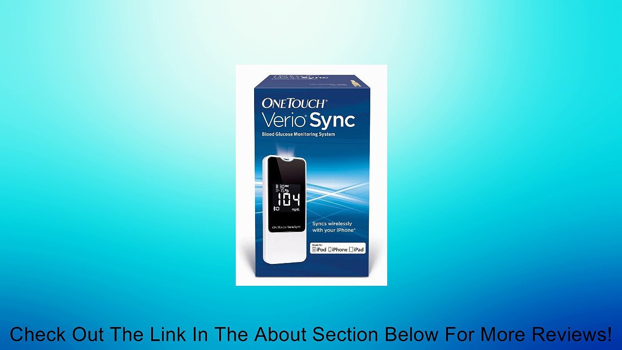OneTouch VerioSync Blood Glucose Monitoring System - Online Exclusive Review