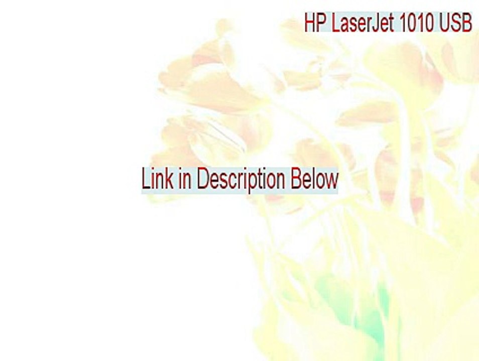 HP LaserJet 1010 USB (DOT4) Key Gen [hp laserjet 1010 windows 7 usb]