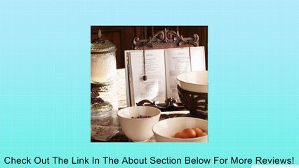 Gg Collection Cookbook Stand Antique Copper Review