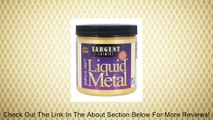 Sargent Art 22-1181 8-Ounce Liquid Metal Acrylic Paint, Gold Review