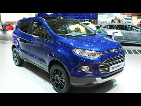 Ford EcoSport Facelift Drops Rear Mounted Spare Wheel At Geneva