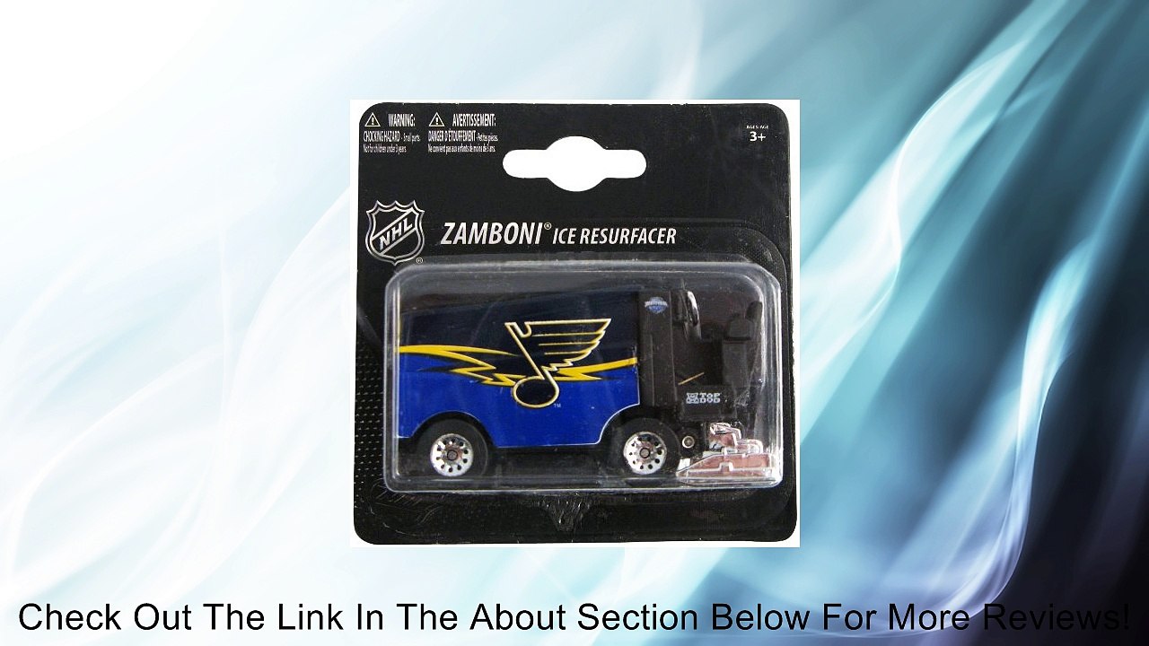 NHL Zamboni 1:50 Diecast Model: St. Louis Blues Review