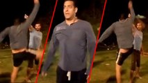WTF! Salman Khan KICKS His Co Worker