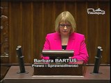 Poseł Barbara Bartuś - Wystąpienie z dnia 03 marca 2015 roku.
