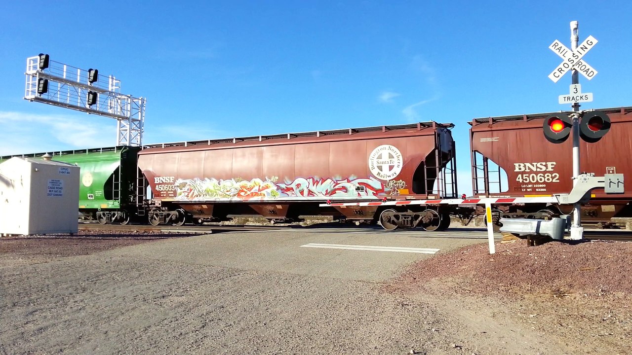 BNSF CSX Virginian heritage UP 982 awesome train