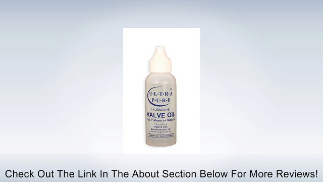 Ultra-Pure Oils UPO-VALVE Professional Valve Oil Review