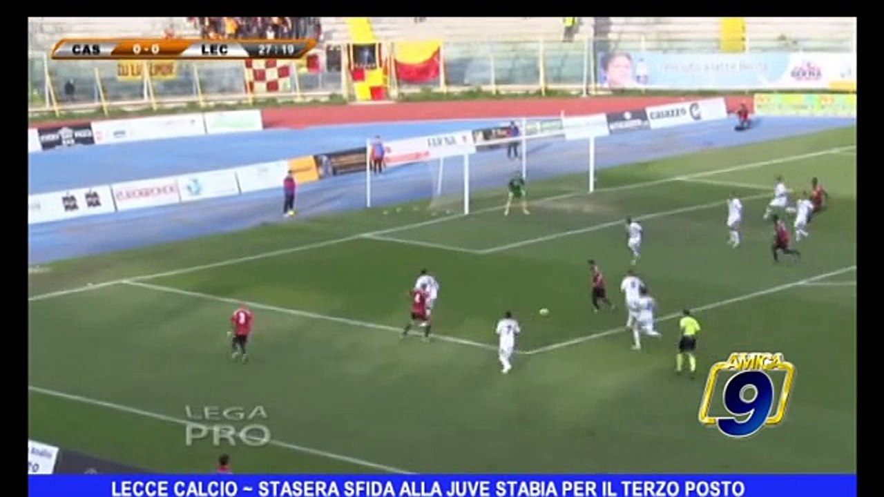 LECCE CALCIO | Stasera sfida alla Juve Stabia per il terzo posto
