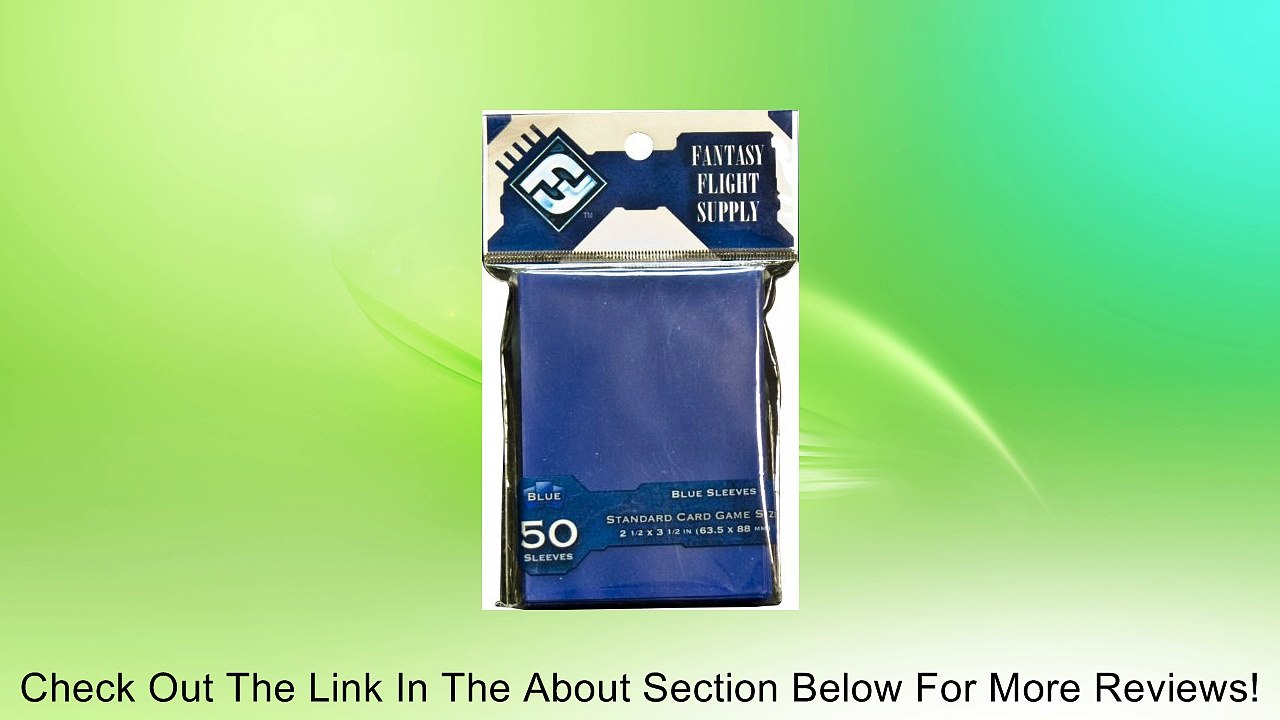 Card Sleeves: Standard Blue (Pack) Review
