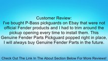 Fender 13 Hole Standard P Bass Pickguard Tortoise Shell Review