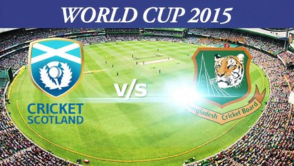 2015 WC BAN vs SCO Mortaza happy with teams batting