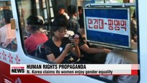 N. Korea claims its women enjoy gender equality
