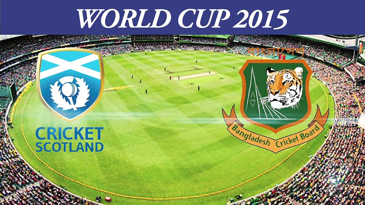 2015 WC BAN vs SCO Preston proud of teams performance despite loss