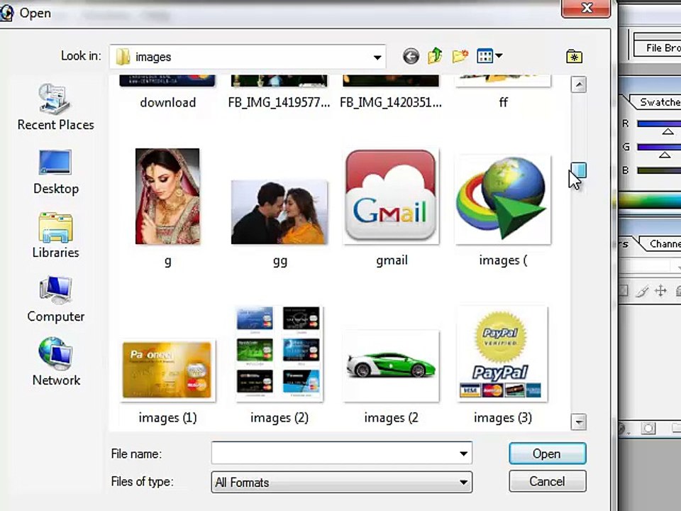 adobe photoshop 7.0 training part 3 urdu and hindi