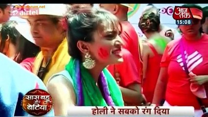 Tv Ke Sitaaron Ki Satrangi Holi !